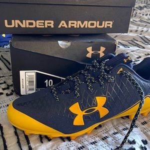 Underamour cleats! Size 10 “nitro select low” football/soccer